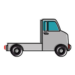 delivery truck isolated icon