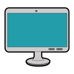 computer display isolated icon
