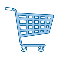 shopping cart isolated icon