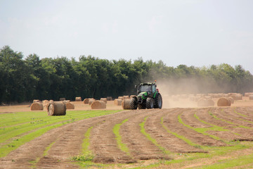 Obraz premium Poussière dans le champ