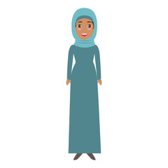 muslim woman avatar character