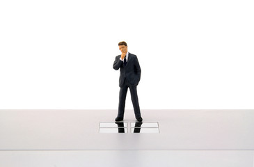 Thinking Business Man