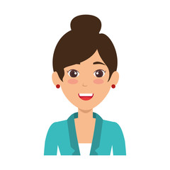 beautiful businesswoman avatar character