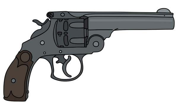 Classic heavy revolver