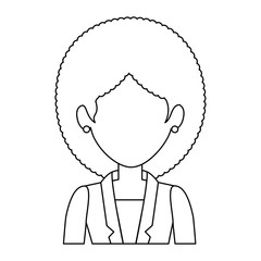beautiful businesswoman avatar character