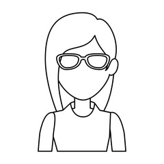 beautiful businesswoman avatar character
