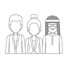 group of business people