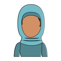 muslim woman avatar character
