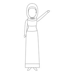 muslim woman avatar character
