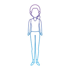 beautiful businesswoman avatar character