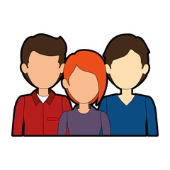group of business people
