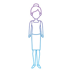 beautiful businesswoman avatar character