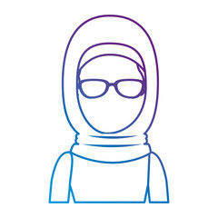 muslim woman avatar character