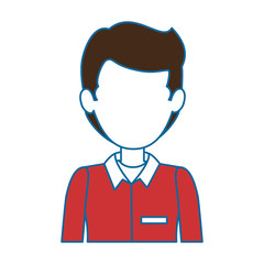 elegant businessman avatar character