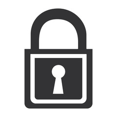 safe secure padlock icon