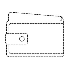 wallet money isolated icon