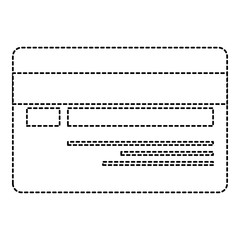 credit card isolated icon