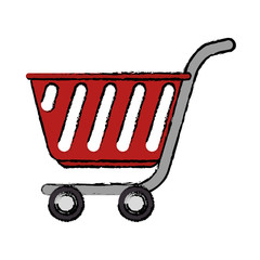 shopping cart isolated icon vector illustration design