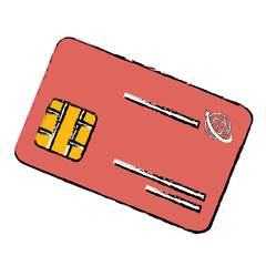 credit card isolated icon vector illustration design