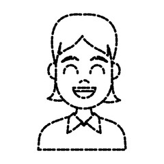 Young man cartoon icon vector illustration graphic design