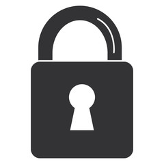 safe secure padlock icon vector illustration design