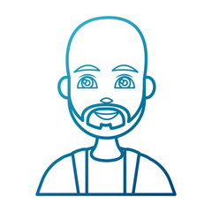 Young man cartoon icon vector illustration graphic design