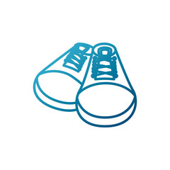 Fashion shoes footwear icon vector illustration graphic design