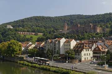 Fototapeta na wymiar Heidelberg castle