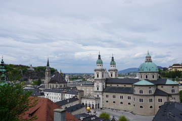 Fototapeta na wymiar Salzburg, Stadt, Ausblick