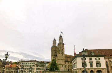 The center of Zurich, Switzerland