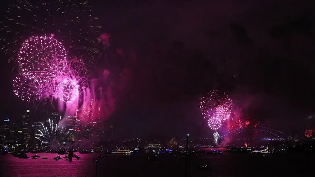 Sydney New Years Eve Fireworks in Australia