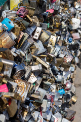 big collection of locks