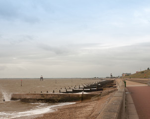 landscape view of harwich beach front dovercourt
