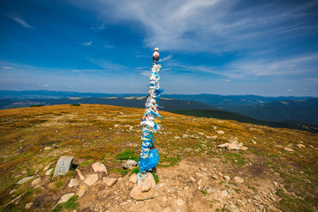 Obraz premium Mountain Goverla, the highest peak of Ukraine