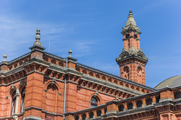 Tower of the main railway station of Bremen