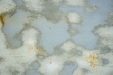 Old metal wall texture background with scratches and cracks.