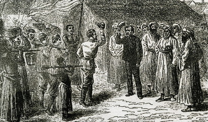 "Dr. Livingstone, I presume?" - Henry Morton Stanley, Welsh-American journalist and explorer, meet with David Livingstone on 10 November 1871