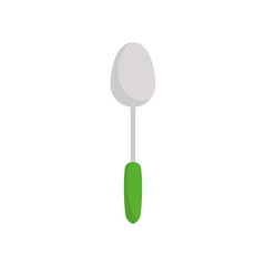 spatula utensil icon over white background vector illustration
