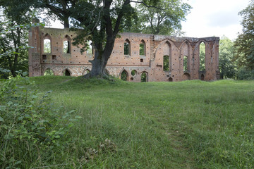 Die Klosterruine in Boitzenburg, Uckermark