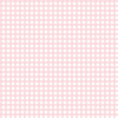 Cute pink gingham pattern - 171347110