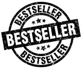 bestseller round grunge black stamp