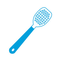 spatula utensil icon over white background vector illustration