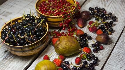 Still life of summer berries 11