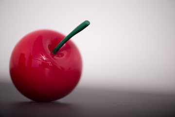 Gloomy Burgundy Apple on the Side