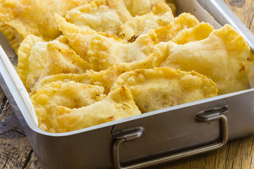 Panzerotti from Puglia Italy