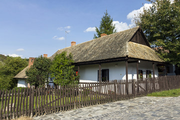 Fototapeta na wymiar Village houses in Holloko