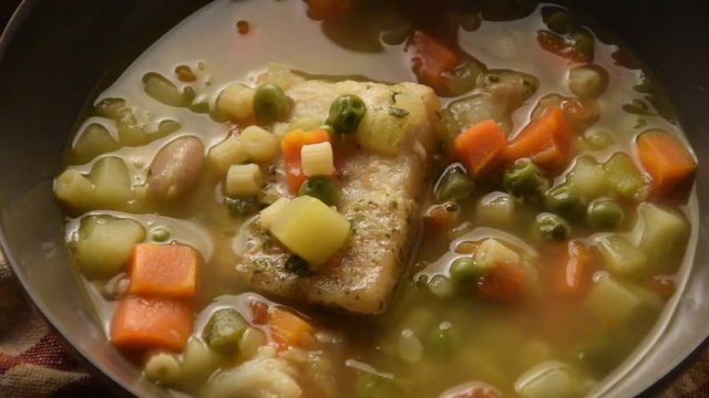 Minestrone Suppe ミネストローネ Soup Cucina italiana 미네스트로네 Italian cuisine zupa sounding video 意大利雜菜湯 