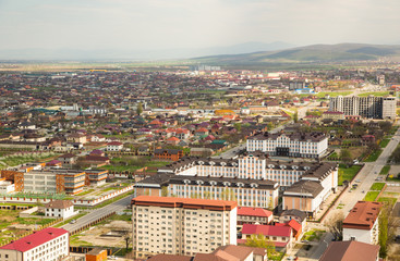 Fototapeta na wymiar Grozny, the capital of Chechnya