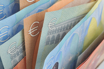Euro, EUR, Geld, Geldscheine, Banknoten, Währung, Eurozeichen, Finanzamt,  Kapital, Bargeld,...