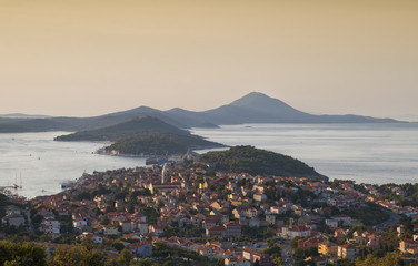 Obraz premium Panoramic view of Mali Losinj, Croatia